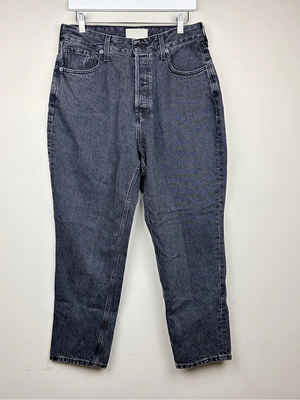 NWT Everlane Curvy 90s Cheeky Straight Jeans 32 Hartford Night High Rise